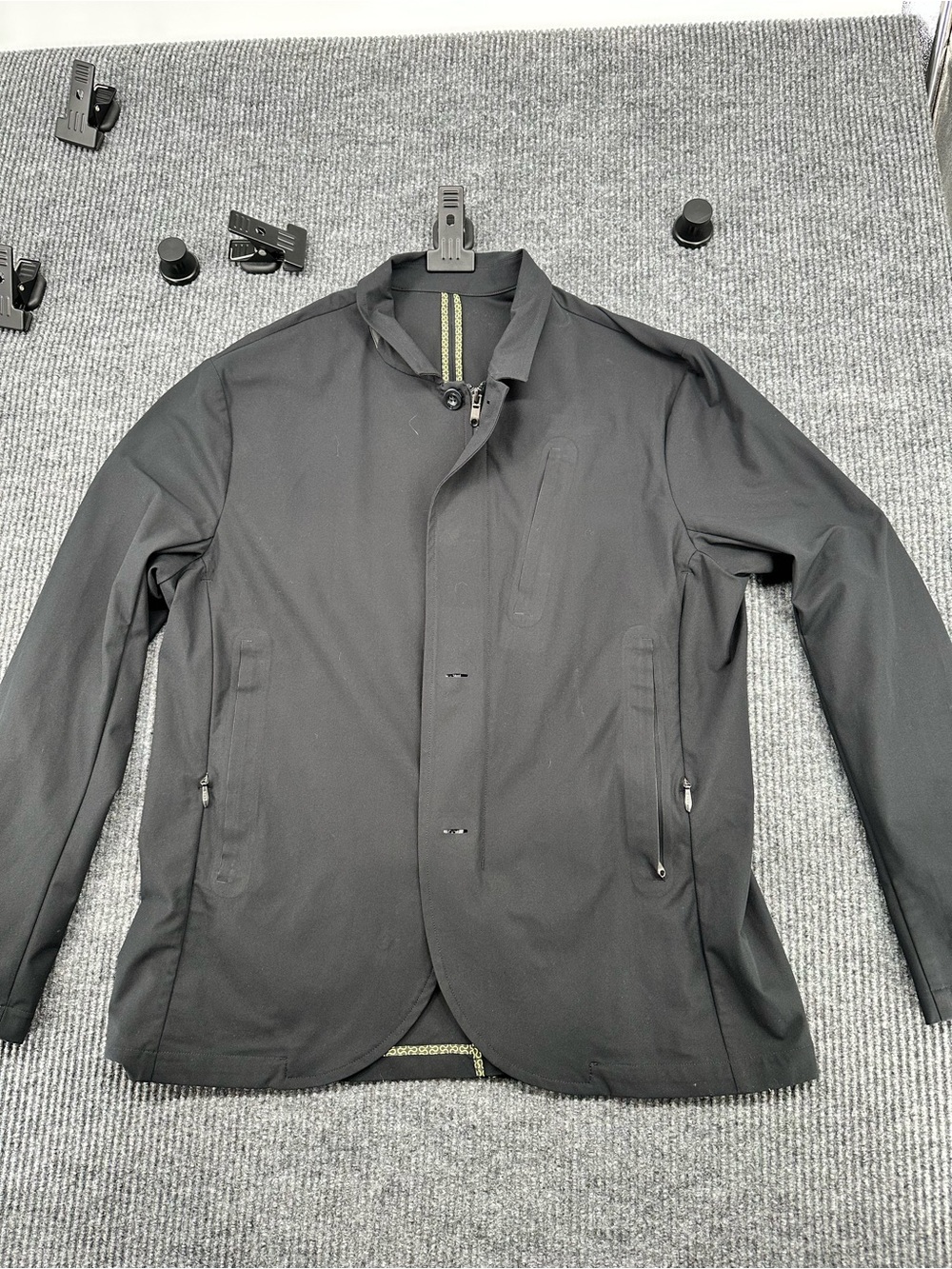 lululemon athletica Black Lightweight Men's Shirt Jacket